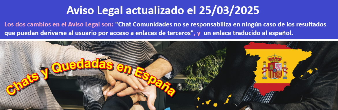 Chats grupales para quedadas en España